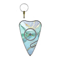 Secure Alert Personal Safety Keychain Alarm  (Green Marble)