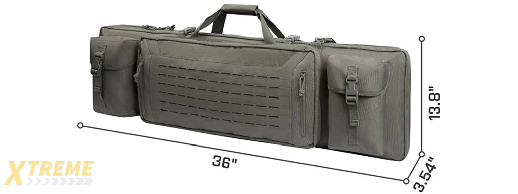 Guawin Laser Cut 36" Rifle Bag (Gray)