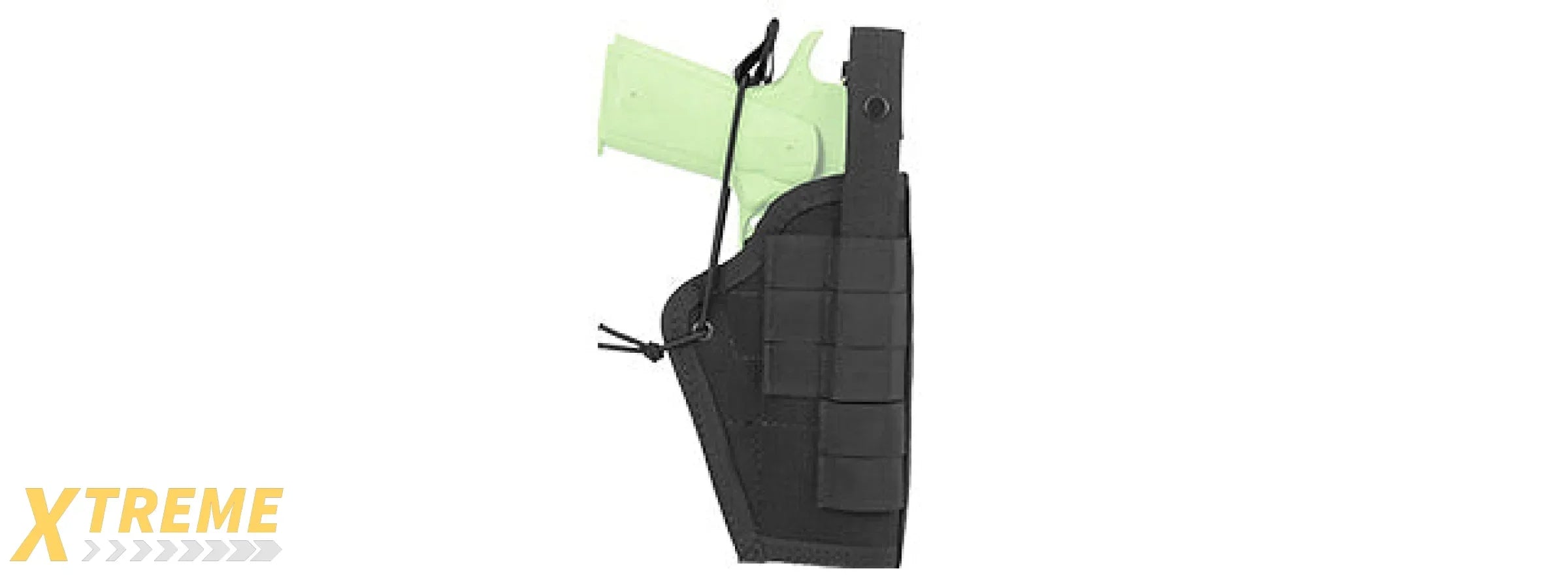 High Speed Gear Inc. Ambidextrous Nylon Holster for Tactical and Duty Use, Universal