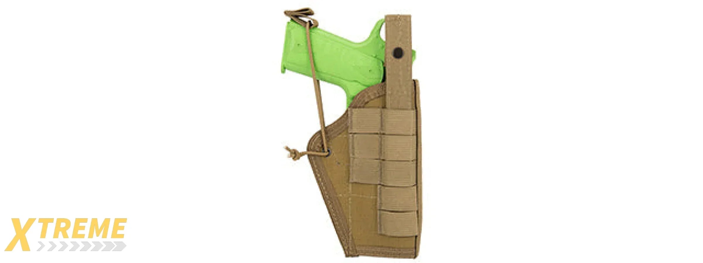 High Speed Gear Inc. Ambidextrous Nylon Holster for Tactical and Duty Use, Universal
