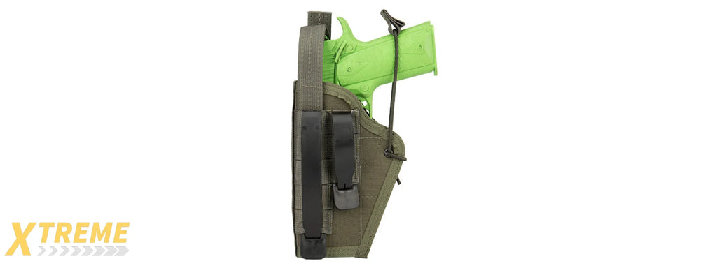 High Speed Gear Inc. Ambidextrous Nylon Holster for Tactical and Duty Use, Universal