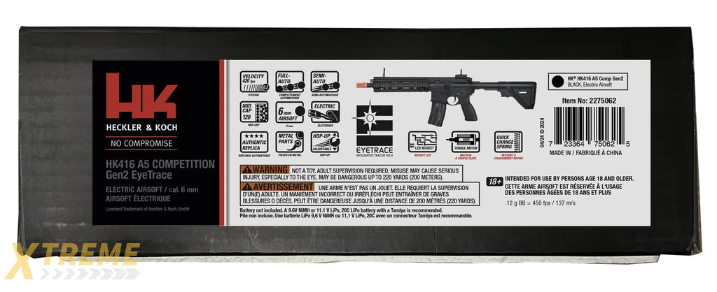 HK 416 A5 Gen 2 (EyeTrace) AEG Airsoft Rifle