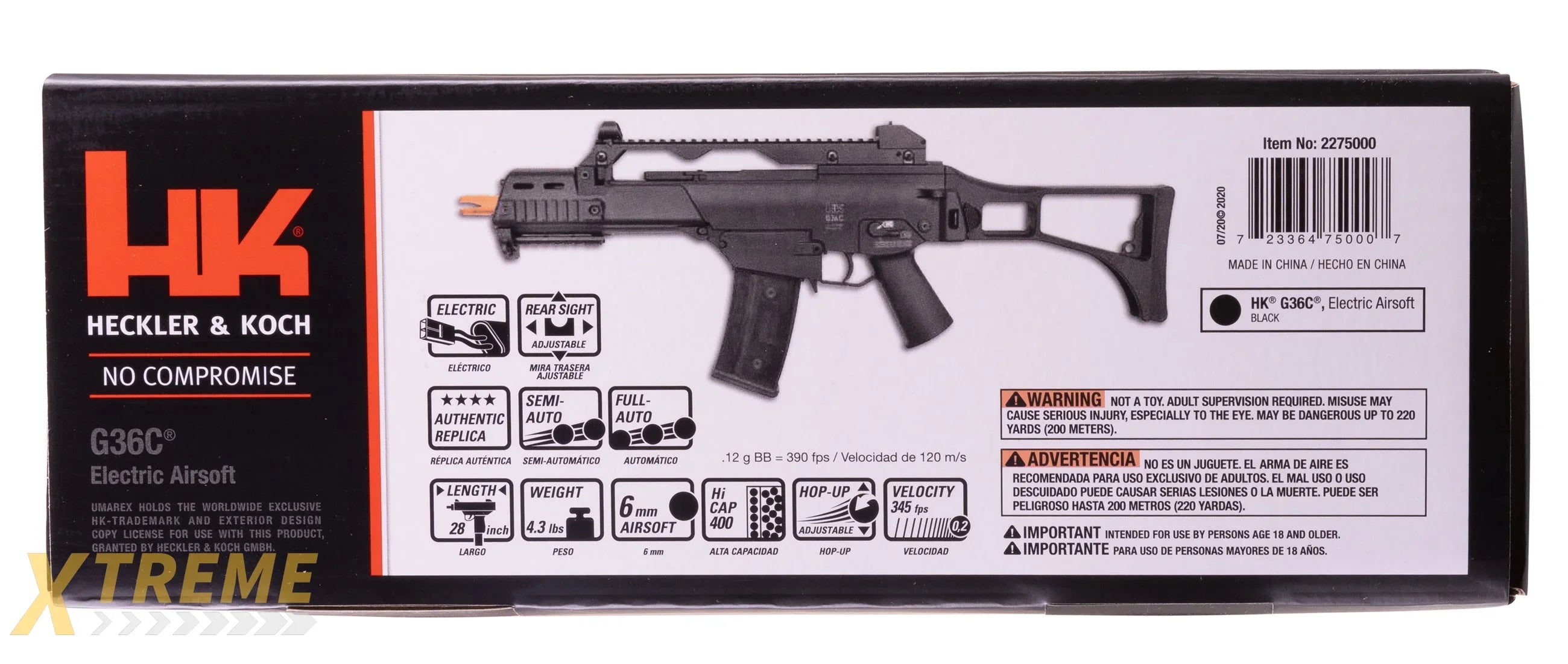 HK G36C - COMPETITION - BLACK