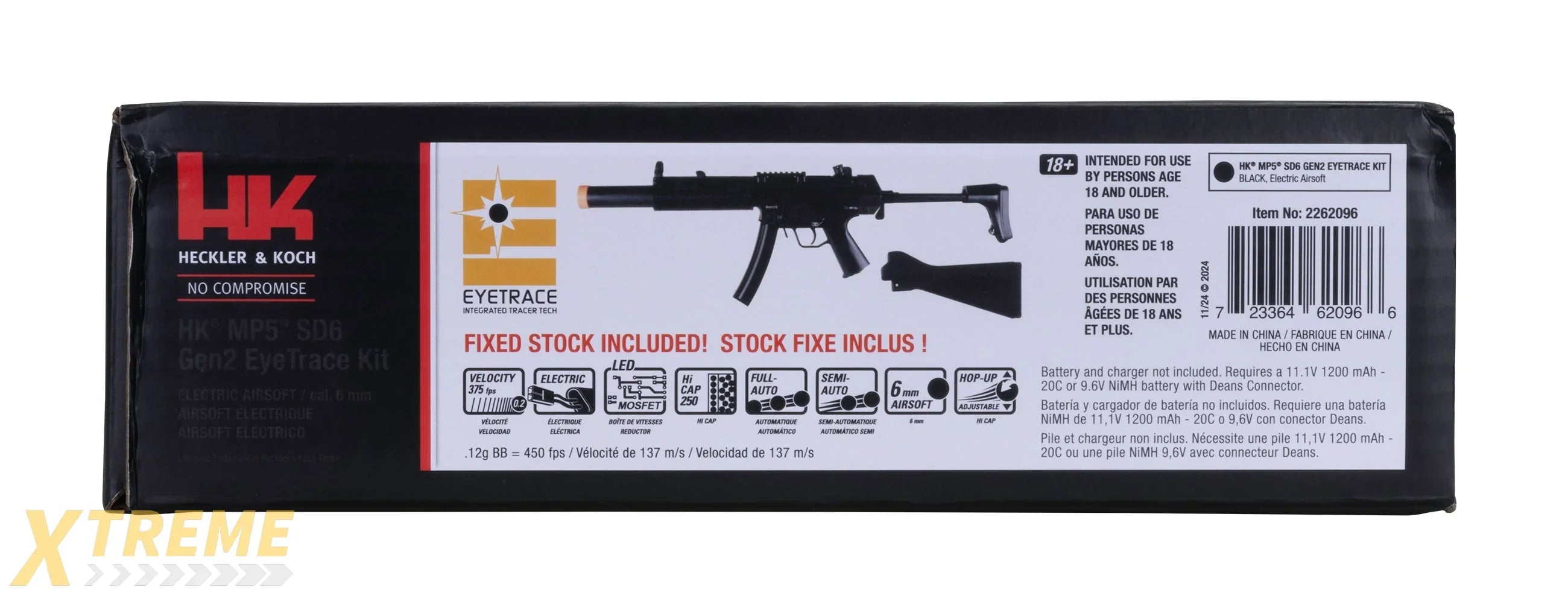 HK MP5 SD6 Gen2 Airsoft EyeTrace Rifle Kit