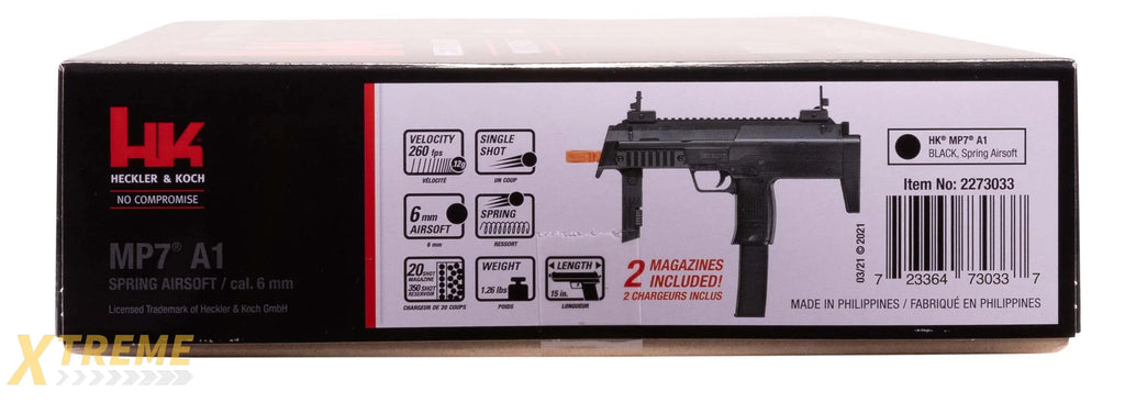 HK MP7 A1-6MM-BLACK-ADVANCED SPRING