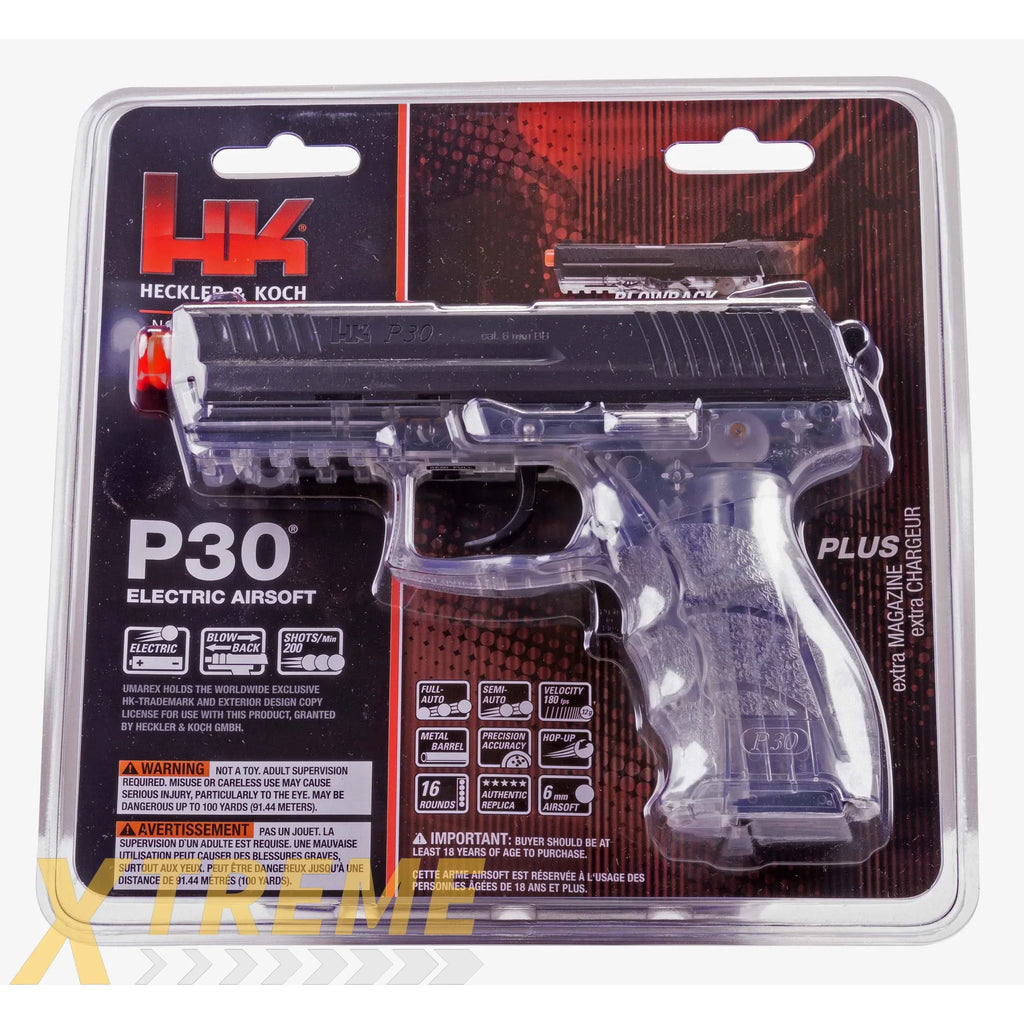 HK P30 ELECTRIC - CLEAR