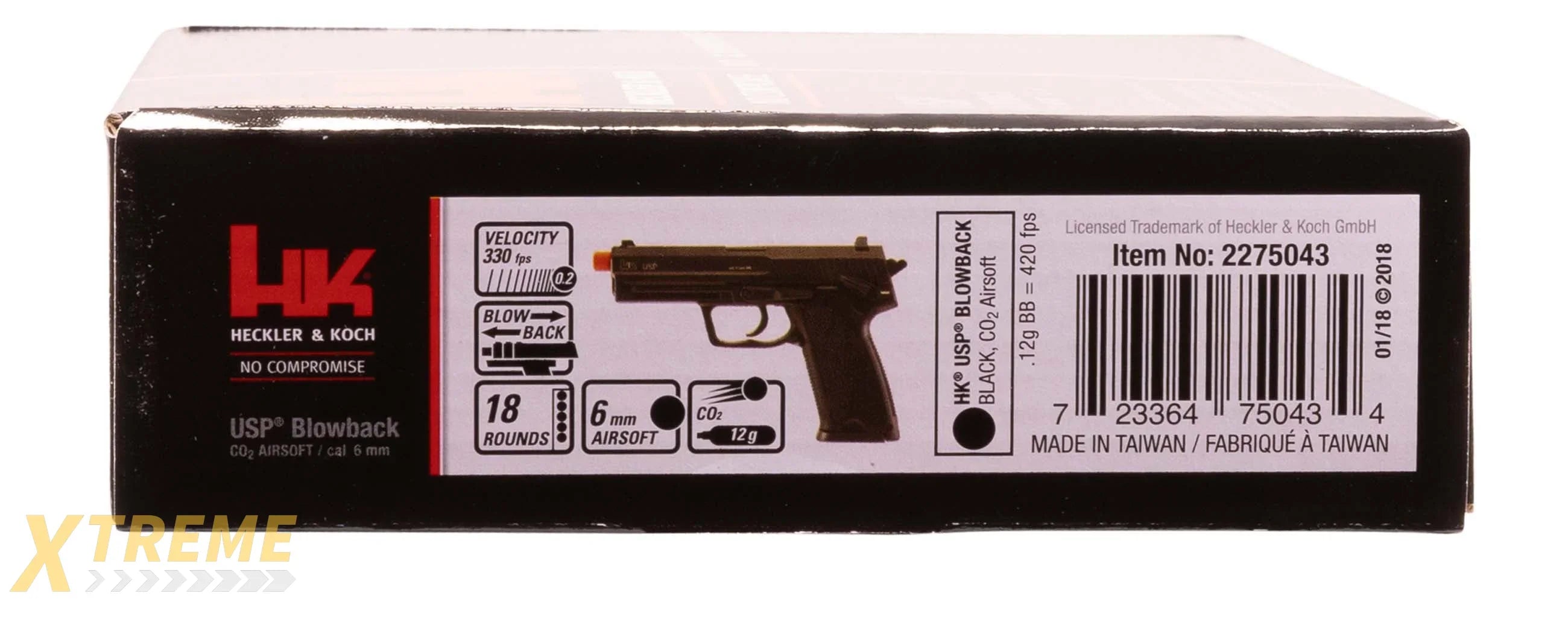 HK USP CO2 - 6MM -BLACK