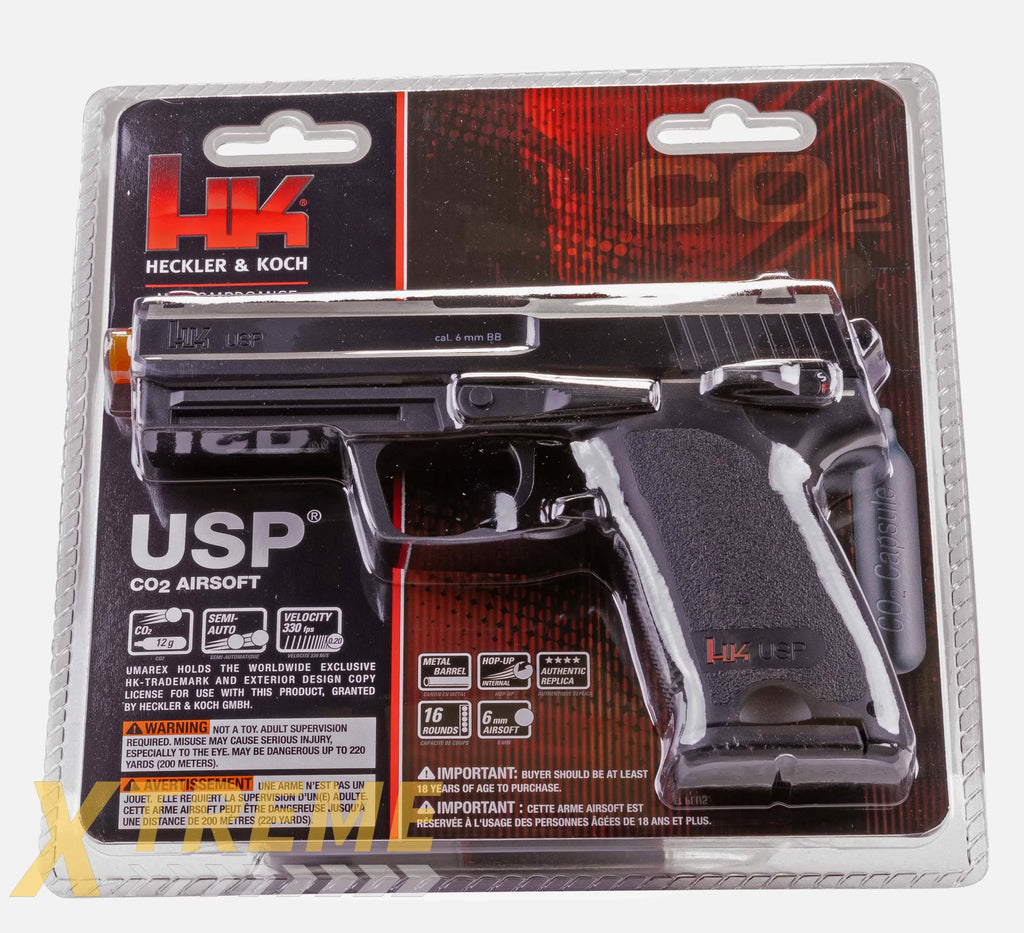 HK USP CO2 AIRSOFT - BLACK