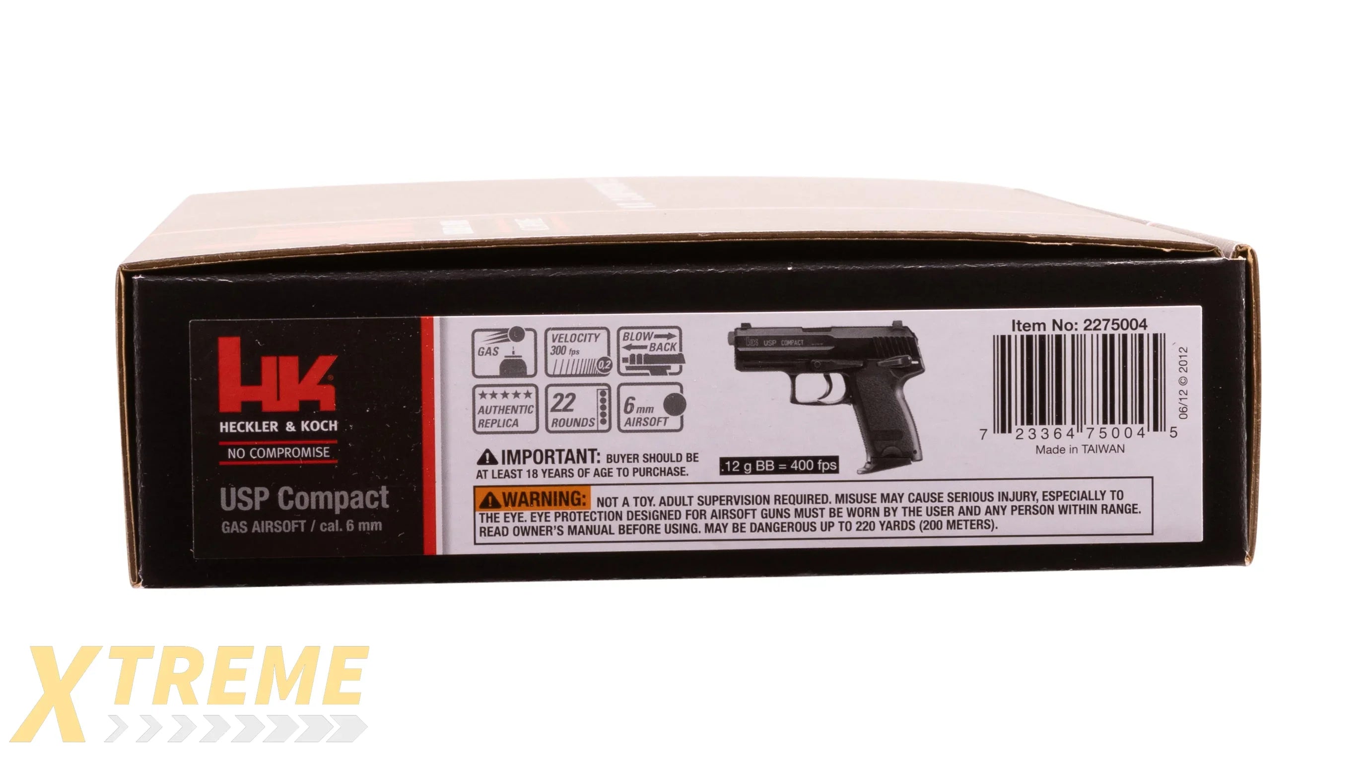 HK USP COMPACT - COMPETITION - BLACK
