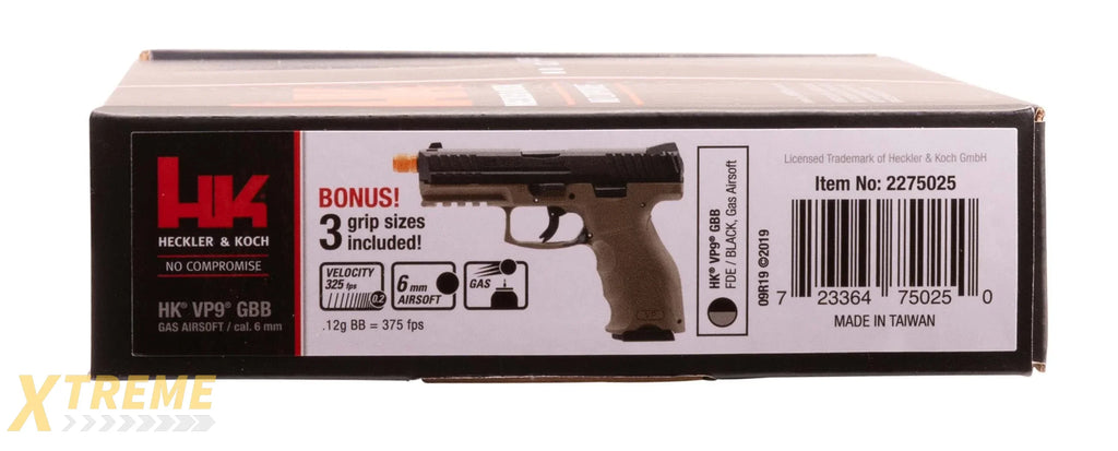 HK VP9 GBB 6MM- FDE