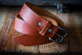 Horween Leather Belt – Handmade in USA – Tan