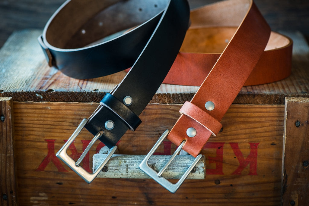 Horween Leather Belt – Handmade in USA – Tan