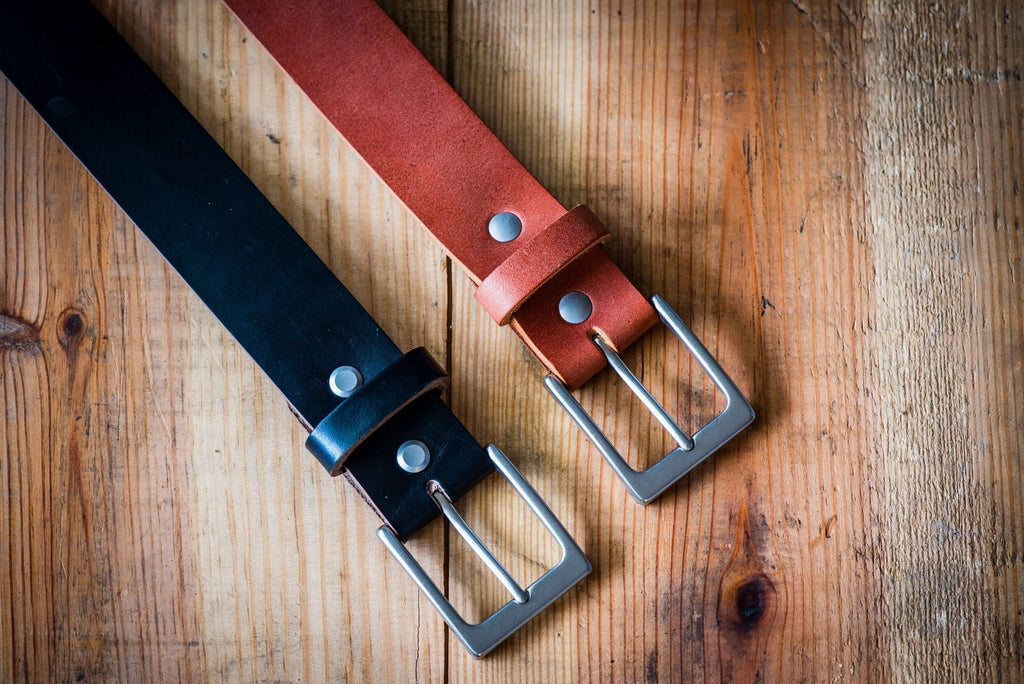 Horween Leather Belt – Handmade in USA – Tan