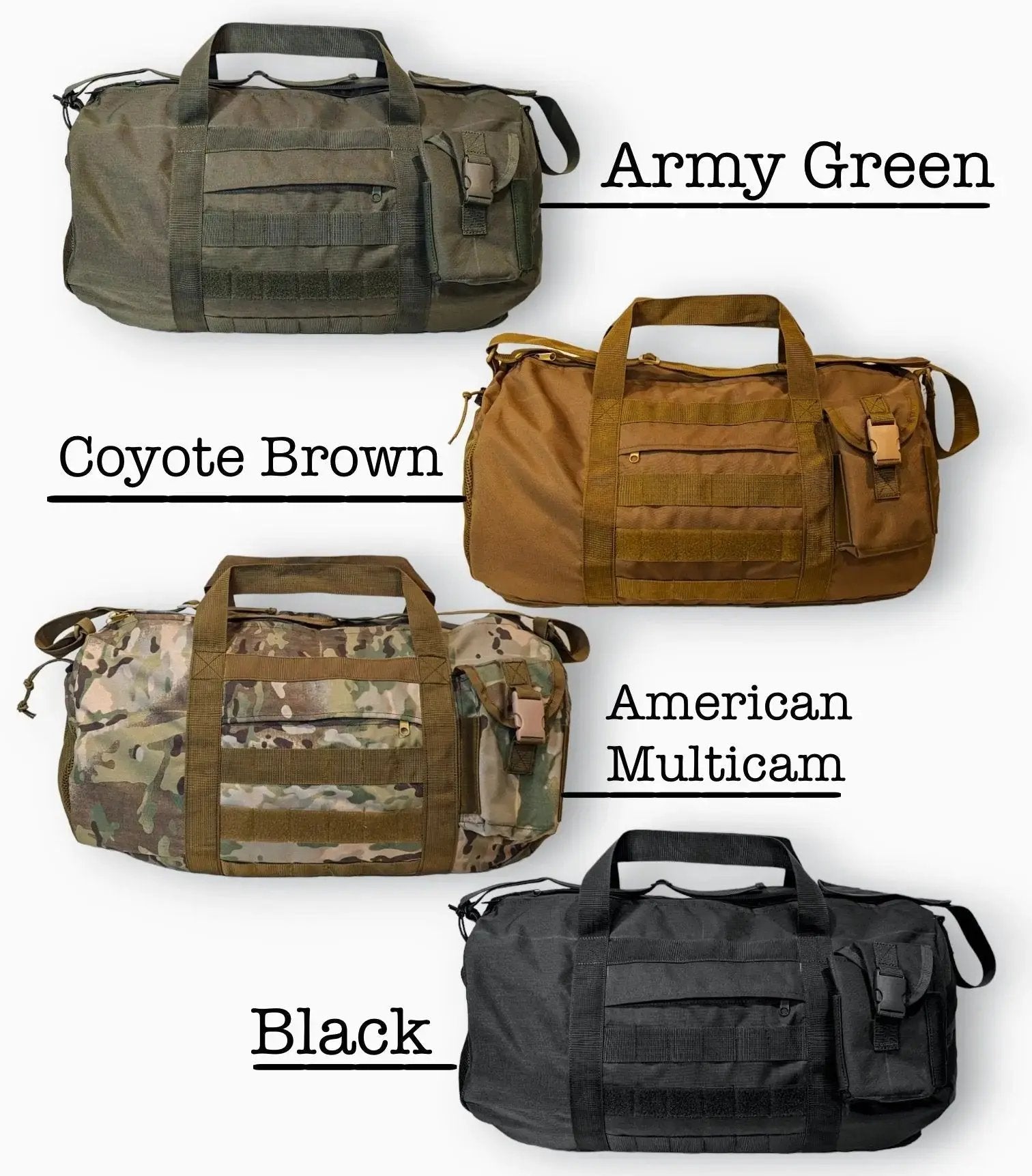 Duffel Bag 21”x 14” 80L Enhanced | Tactical Heavy Duty Bag