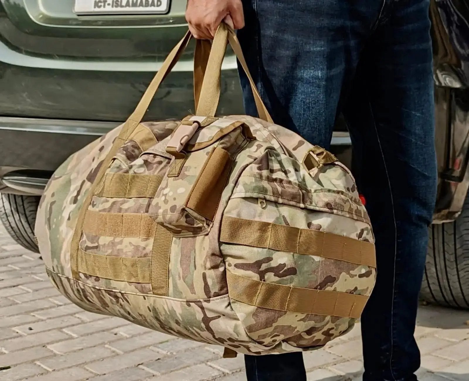 Duffel Bag 21”x 14” 80L Enhanced | Tactical Heavy Duty Bag