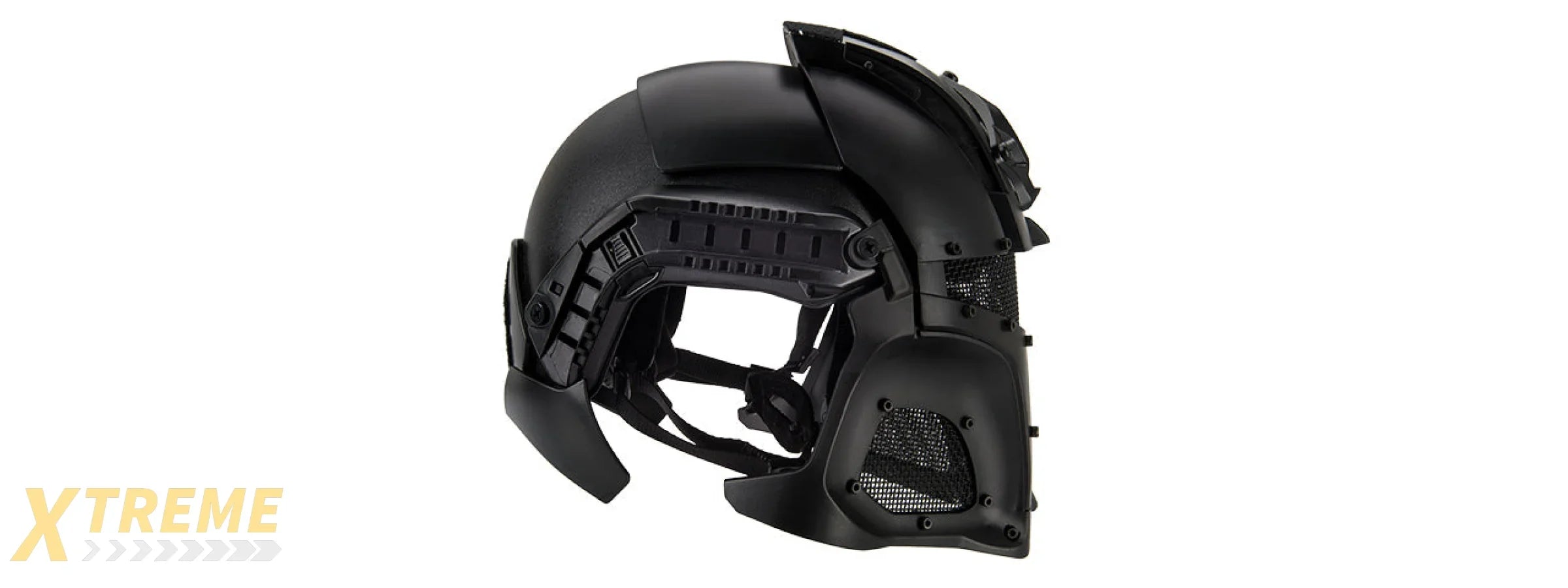 Interstellar Battle Trooper Full Face Airsoft Helmet - Tactical Combat Replica Gear