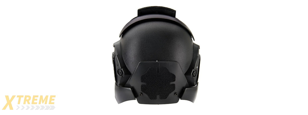 Interstellar Battle Trooper Full Face Airsoft Helmet - Tactical Combat Replica Gear