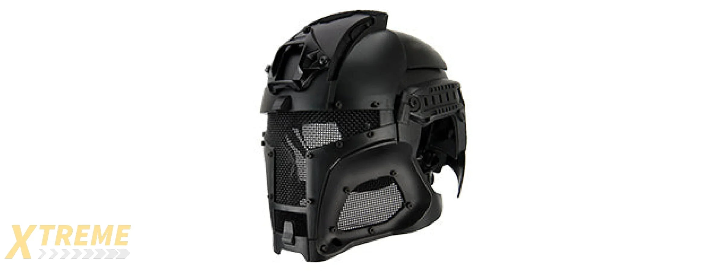 Interstellar Battle Trooper Full Face Airsoft Helmet - Tactical Combat Replica Gear