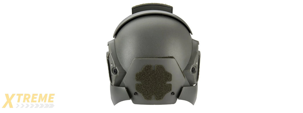 Interstellar Battle Trooper Full Face Airsoft Helmet - Tactical Combat Replica Gear