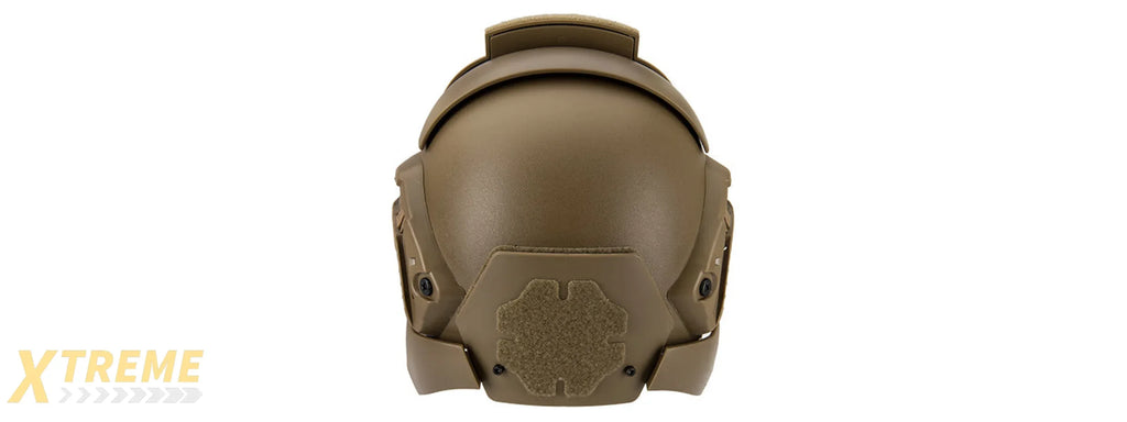 Interstellar Battle Trooper Full Face Airsoft Helmet - Tactical Combat Replica Gear
