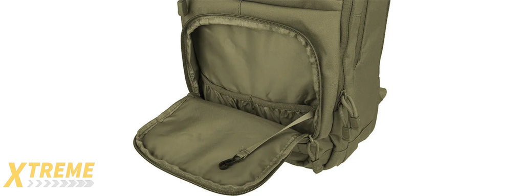 Lancer Tactical 1000D EDC Commuter MOLLE Backpack w/ Concealed Holder System