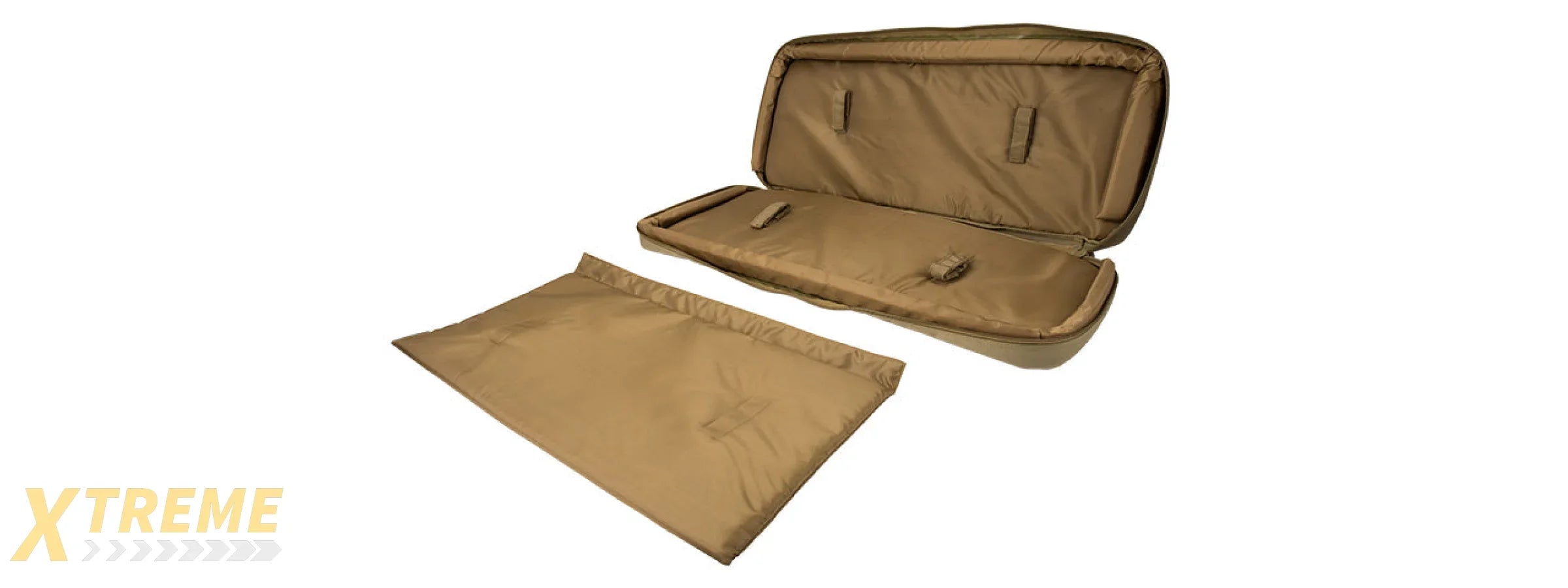 LANCER TACTICAL 1000D NYLON HEAVY-DUTY PADDED 3-WAY CARRY 29" DOUBLE RIFLE GUN BAG