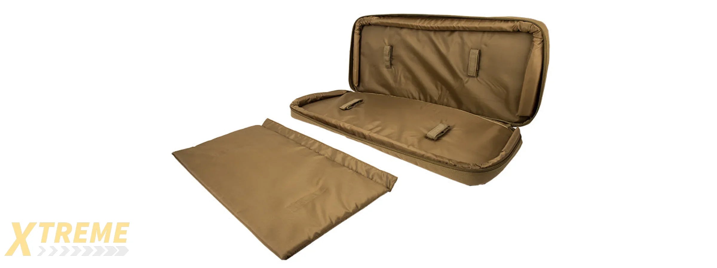 LANCER TACTICAL 1000D NYLON HEAVY-DUTY PADDED 3-WAY CARRY 29" DOUBLE RIFLE GUN BAG