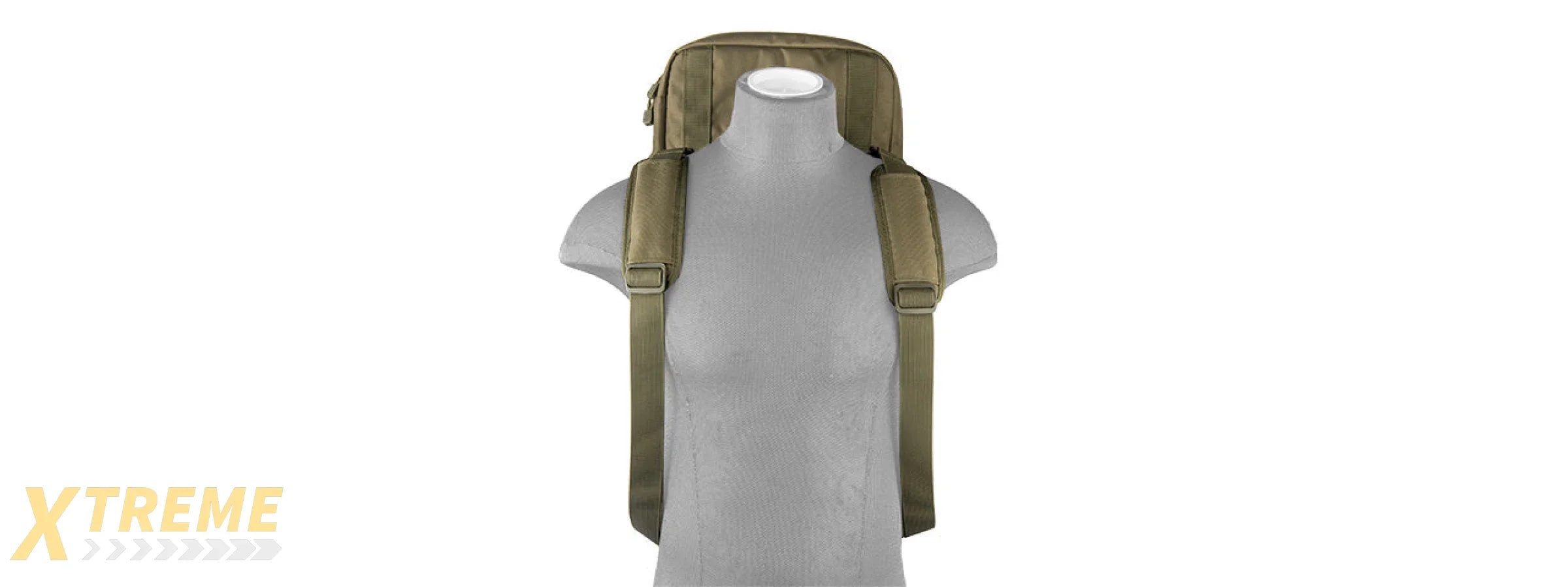 LANCER TACTICAL 1000D NYLON HEAVY-DUTY PADDED 3-WAY CARRY 29" DOUBLE RIFLE GUN BAG
