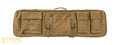 LANCER TACTICAL 1000D NYLON 3-WAY CARRY 43" DOUBLE RIFLE GUN BAG (KHAKI)
