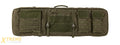 LANCER TACTICAL 1000D NYLON 3-WAY CARRY 43" DOUBLE RIFLE GUN BAG (OD GREEN)