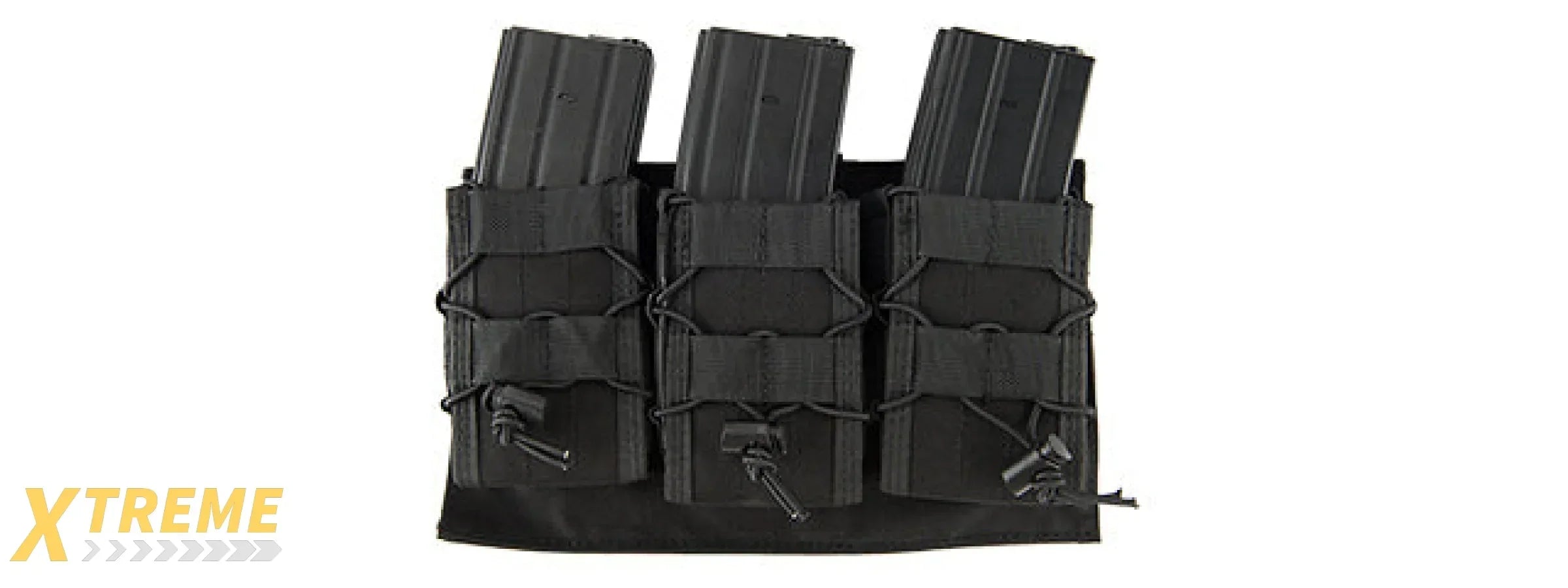 LANCER TACTICAL 1000D NYLON MOLLE TRIPLE AR MAG POUCH FOR RIFLE MAGAZINES MOLLE COMPATIBLE