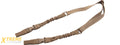 Lancer Tactical 2-Point Bungee Sling with Dual Quick-Release Buckles and Padding