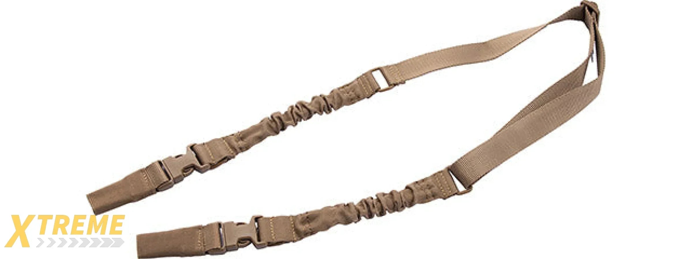 Lancer Tactical 2-Point Bungee Sling with Dual Quick-Release Buckles and Padding