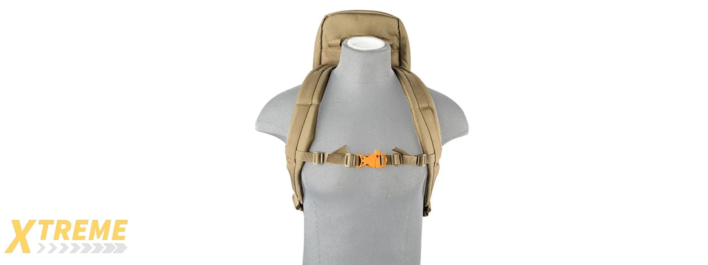 Lancer Tactical 35" Backpack V. 1 Padded Rifle Bag (Tan)