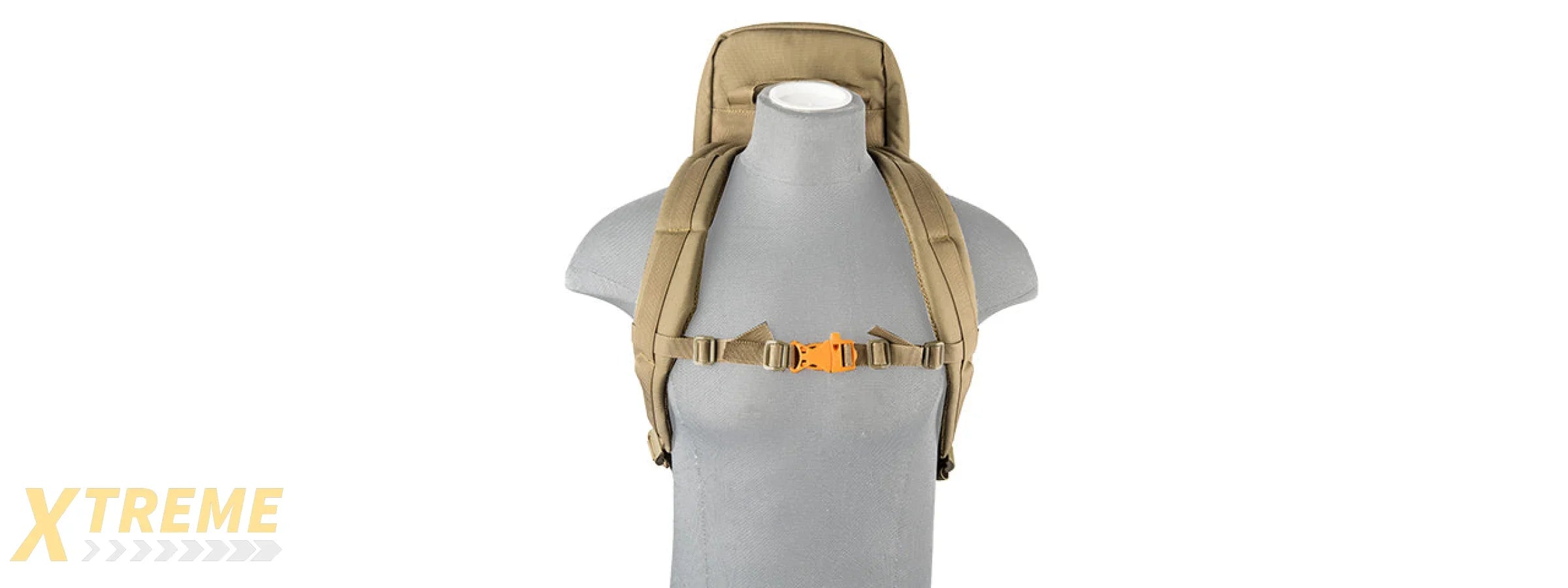 Lancer Tactical 35" Backpack V. 1 Padded Rifle Bag (Tan)