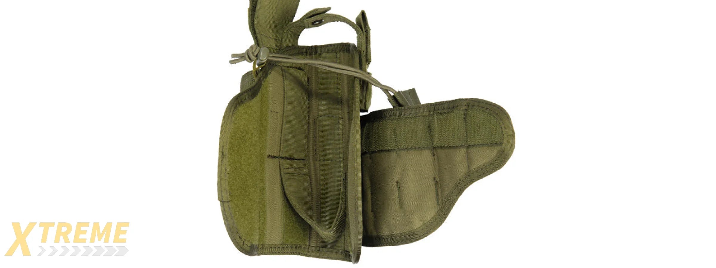 Lancer Tactical 600D Nylon Tornado Drop Leg Holster (Color: OD Green)