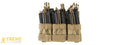 LANCER TACTICAL ADAPTIVE HOOK AND LOOP TRIPLE DUAL MAG POUCH FOR RIFLE USE