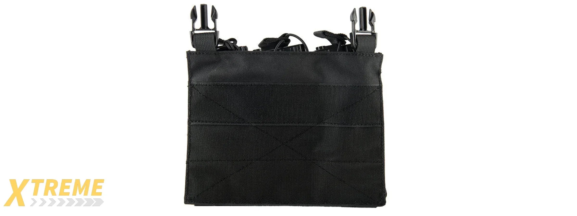 LANCER TACTICAL ADAPTIVE HOOK AND LOOP TRIPLE DUAL MAG POUCH FOR RIFLE USE