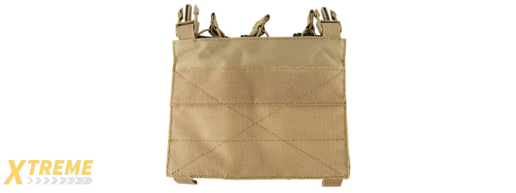 LANCER TACTICAL ADAPTIVE HOOK AND LOOP TRIPLE DUAL MAG POUCH FOR RIFLE USE