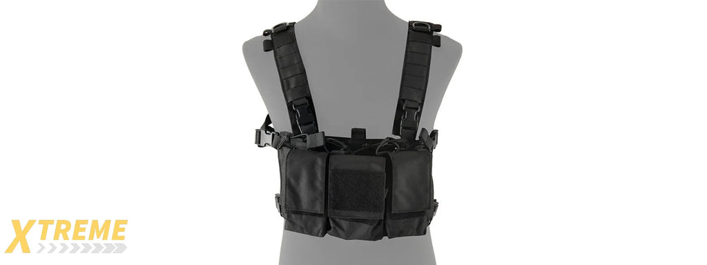 LANCER TACTICAL ADAPTIVE MULTI-PURPOSE SLIM CHEST RIG MODULAR TACTICAL GEAR PLATFORM