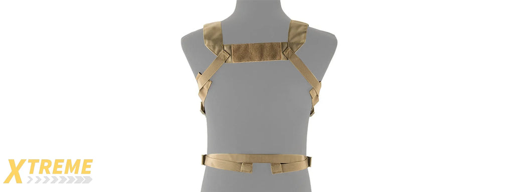LANCER TACTICAL ADAPTIVE MULTI-PURPOSE SLIM CHEST RIG MODULAR TACTICAL GEAR PLATFORM