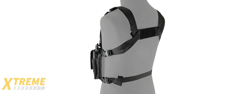 LANCER TACTICAL ADAPTIVE MULTI-PURPOSE SLIM CHEST RIG MODULAR TACTICAL GEAR PLATFORM