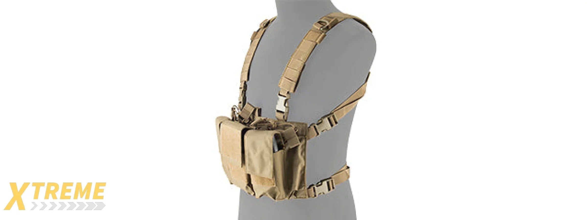 LANCER TACTICAL ADAPTIVE MULTI-PURPOSE SLIM CHEST RIG MODULAR TACTICAL GEAR PLATFORM
