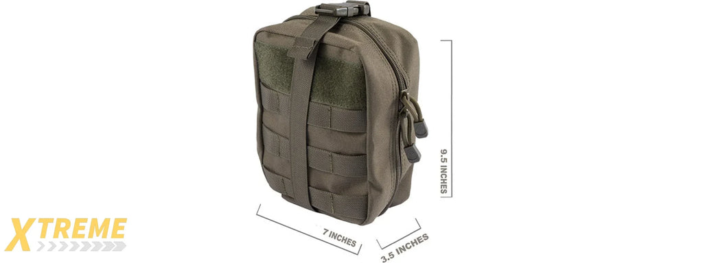 Lancer Tactical Admin Pouch w/ Molle – Tactical Organizer for Gear & Accessories