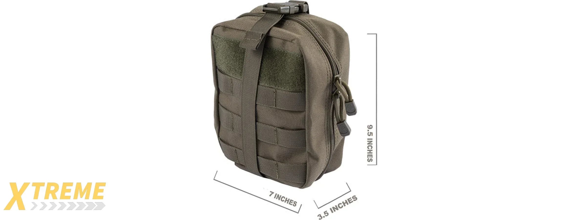Lancer Tactical Admin Pouch w/ Molle – Tactical Organizer for Gear & Accessories