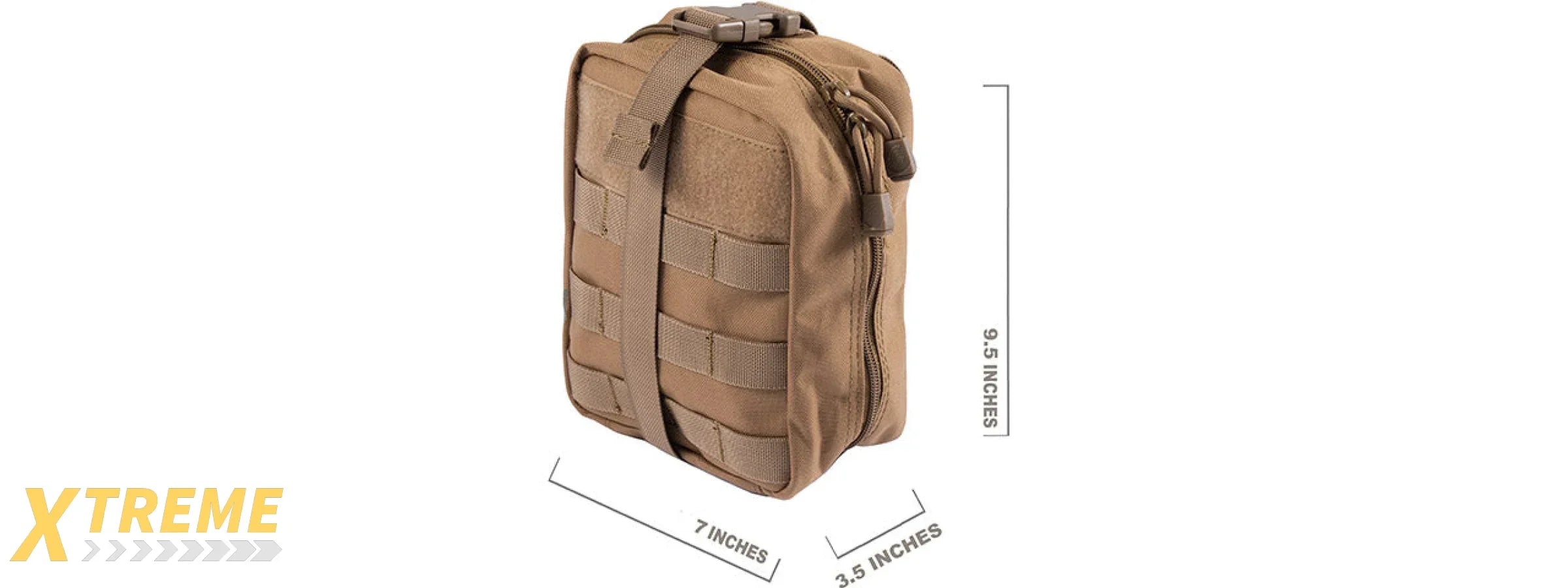 Lancer Tactical Admin Pouch w/ Molle – Tactical Organizer for Gear & Accessories