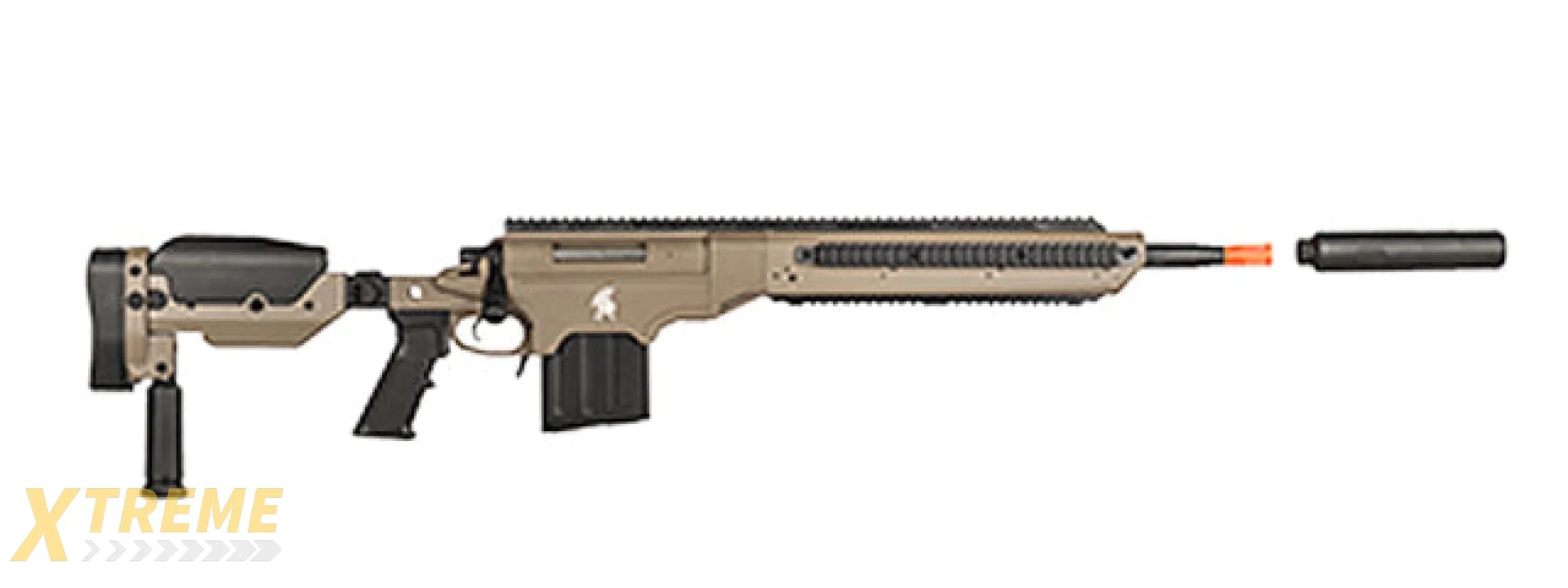Lancer Tactical Bolt Action Sniper Rifle w/ Folding Stock Airsoft Replica