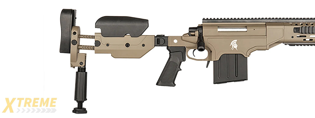 Lancer Tactical Bolt Action Sniper Rifle w/ Folding Stock Airsoft Replica