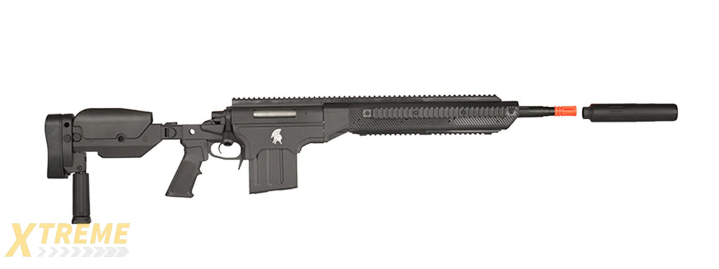 Lancer Tactical Bolt Action Sniper Rifle w/ Folding Stock Airsoft Replica