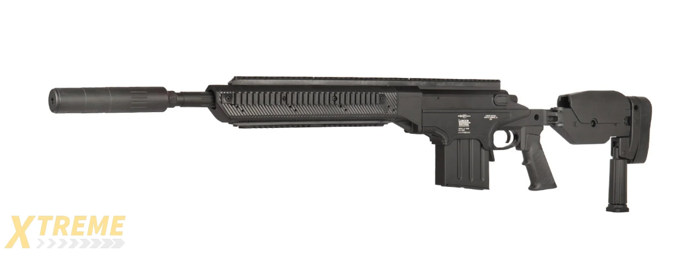 Lancer Tactical Bolt Action Sniper Rifle w/ Folding Stock Airsoft Replica